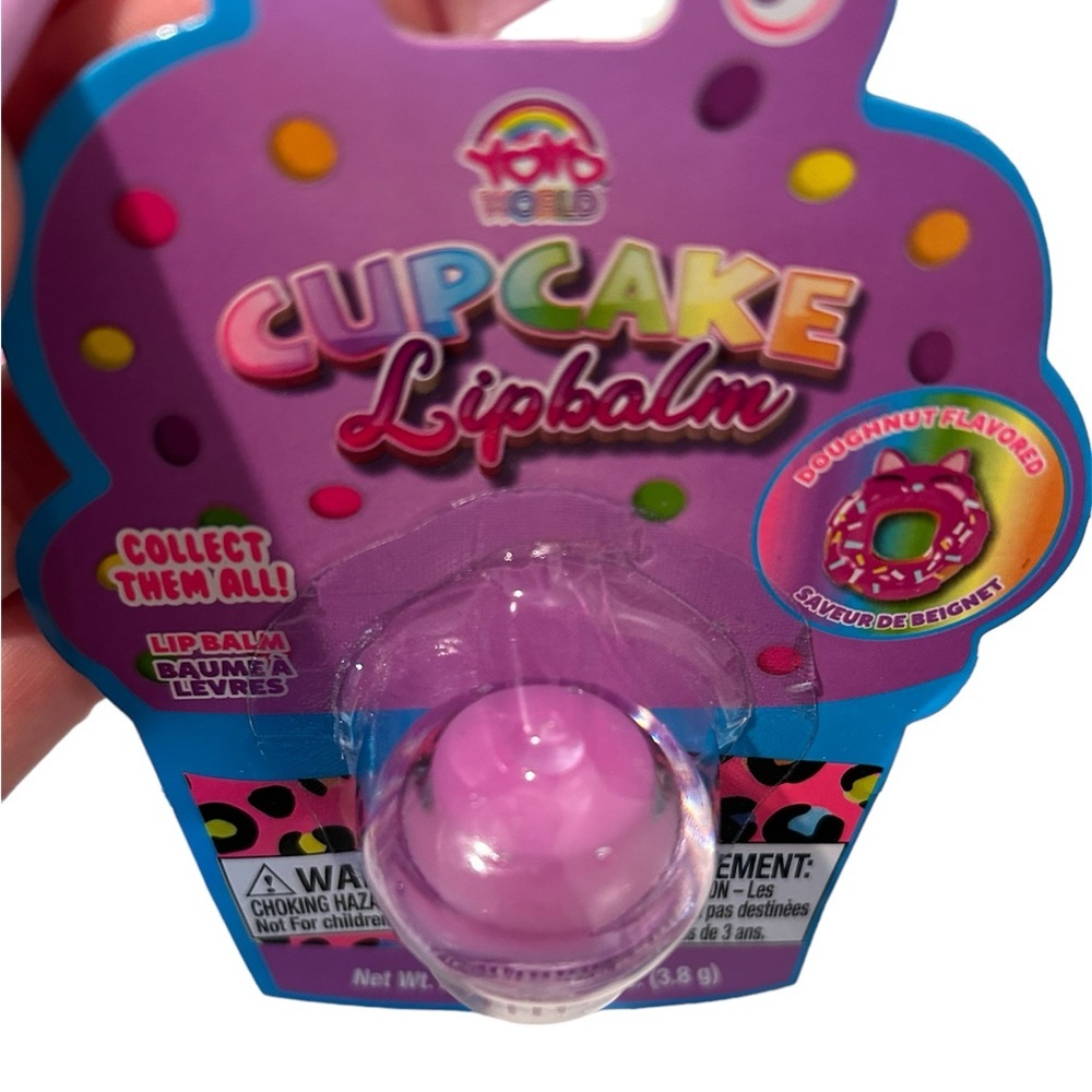 🧁Yoyo Cupcake Lip Balm Gloss 🍩🫐🍓 Set of 3 - Picture 5 of 6